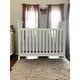 preview thumbnail 7 of 5, HomeRoots Gray Solid and Manufactured Wood Standard Three In One Convertible Crib - 56