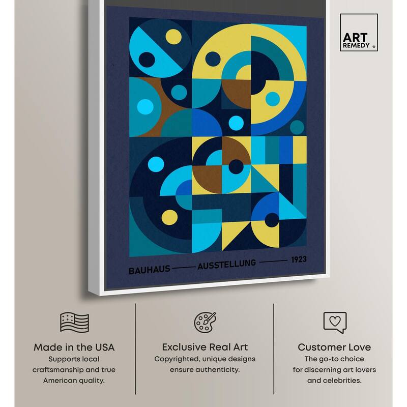 Bauhaus Canvas by Art Remedy