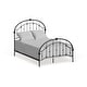 preview thumbnail 31 of 34, Lacey Round Curved Double Top Arches Victorian Iron Bed by iNSPIRE Q Classic