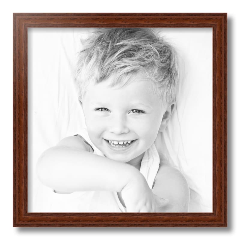 ArtToFrames Clayton Oak 16x16 Inch Picture Frame, 1.25 Inch Wood Poster Frame Available in Multiple Colors (59504-16x16)
