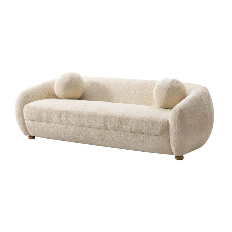 Manhattan Comfort 3 Piece Modern Tribeca Chenille Sofa Set