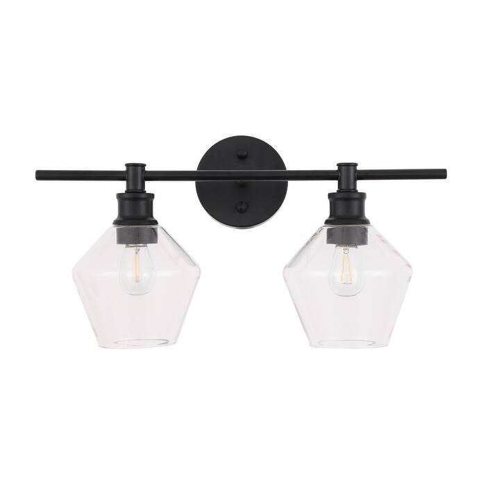 Gerald 2-Light Wall Sconce - 19.1/10.2 - 19.1/10.2
