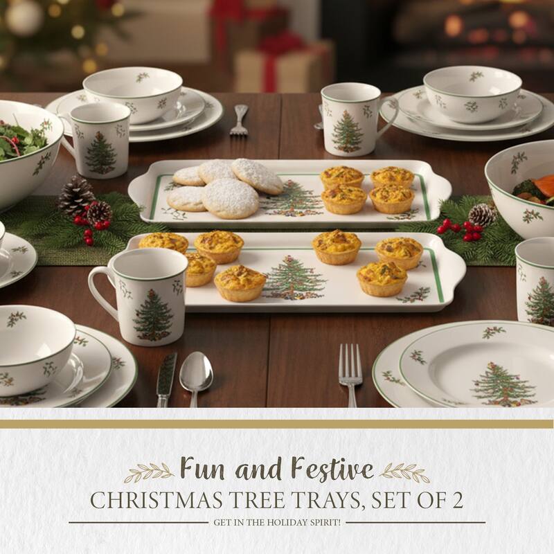 Pimpernel Christmas Trays Set