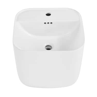 Swiss Madison SM-WS341 Carre 18" Rectangular Ceramic Wall Mounted