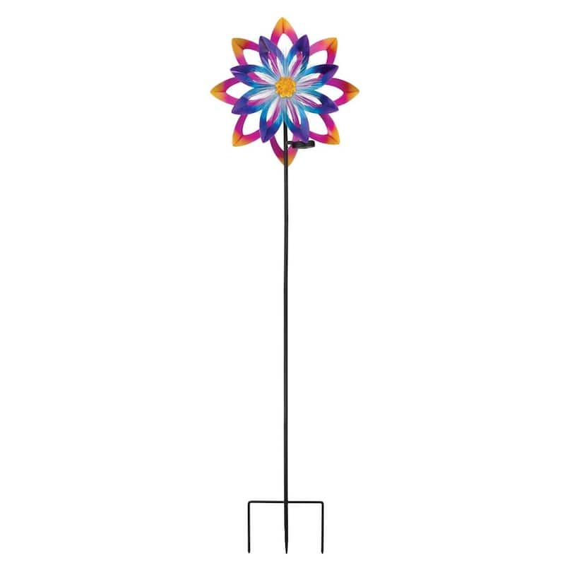 19" Burst Solar Wind Spinner - Flower