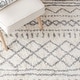 preview thumbnail 126 of 166, SAFAVIEH Arizona Shag Lotta Moroccan 1.2-inch Thick Rug