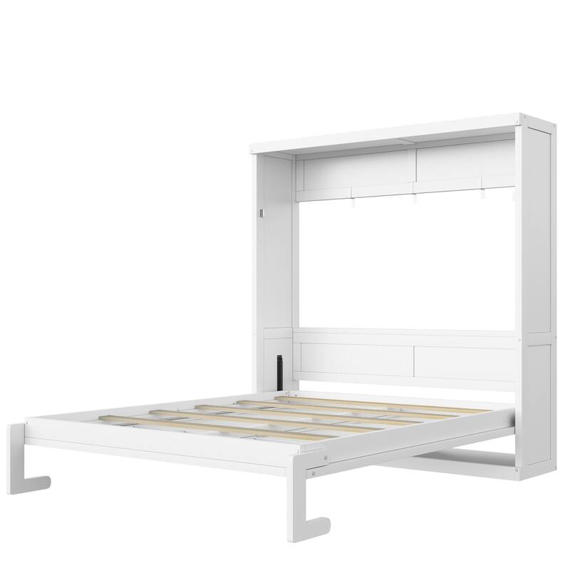 Murphy Bed with Foldable Cabinet Design by Harper&Bright Designs