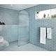 preview thumbnail 2 of 9, Glass Warehouse ARC-FL-34 Maven 86-3/4" High x 34" Wide Shower Screen