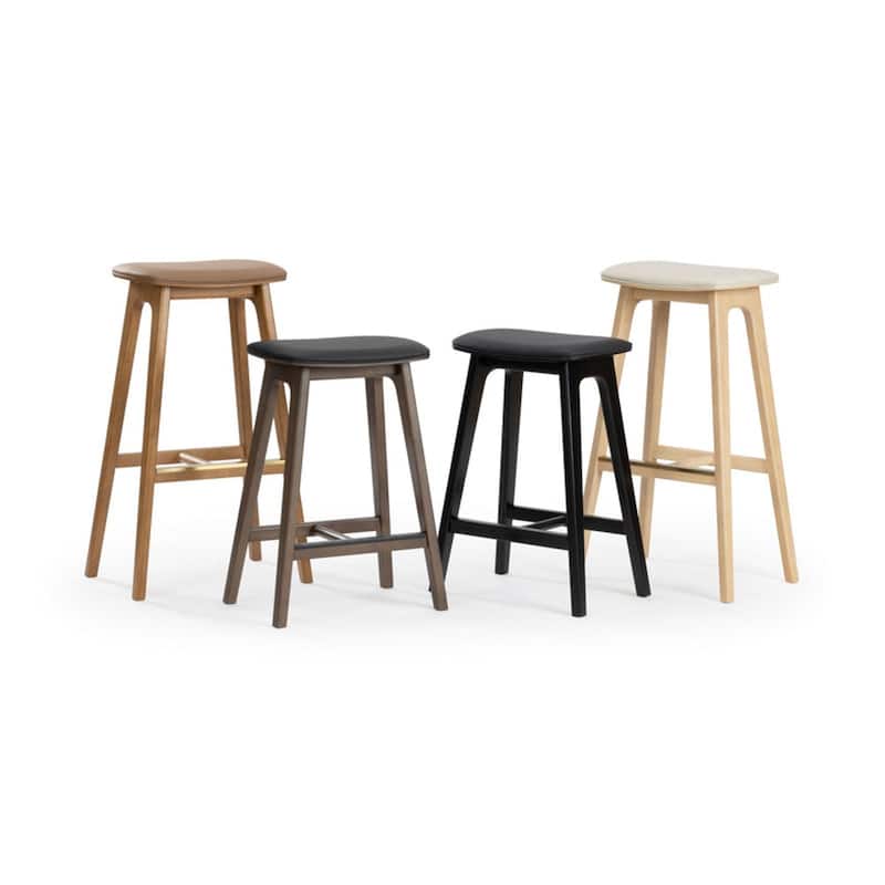 Beryl Upholstered Counter Height Stool (24in)