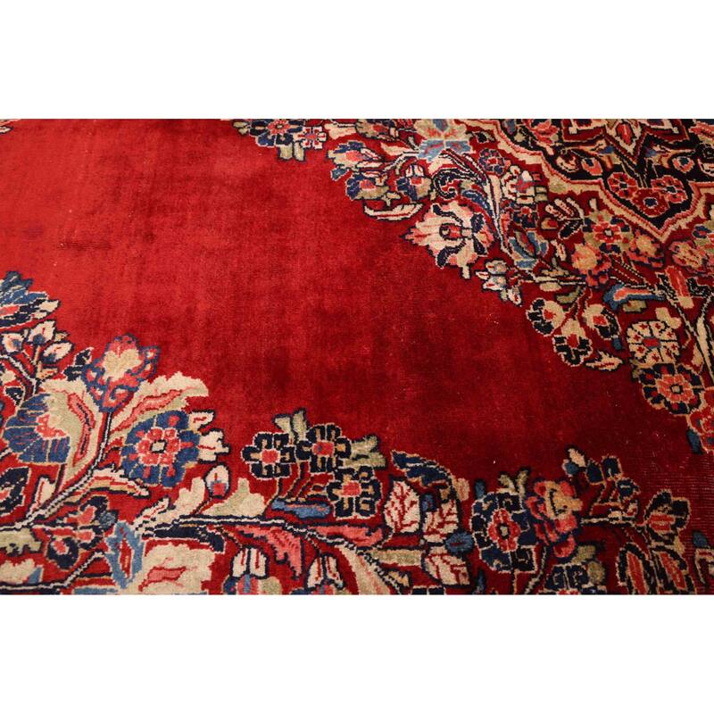 ECARPETGALLERY Hand-knotted Kayseri Red Wool Rug - 6'1 x 8'10