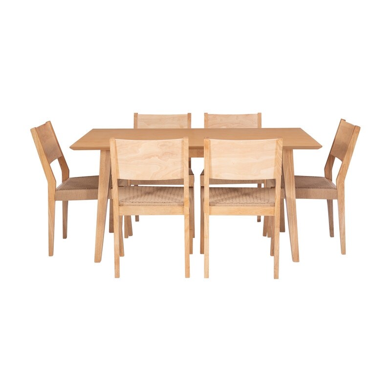 Caelan 7 outlet piece dining set