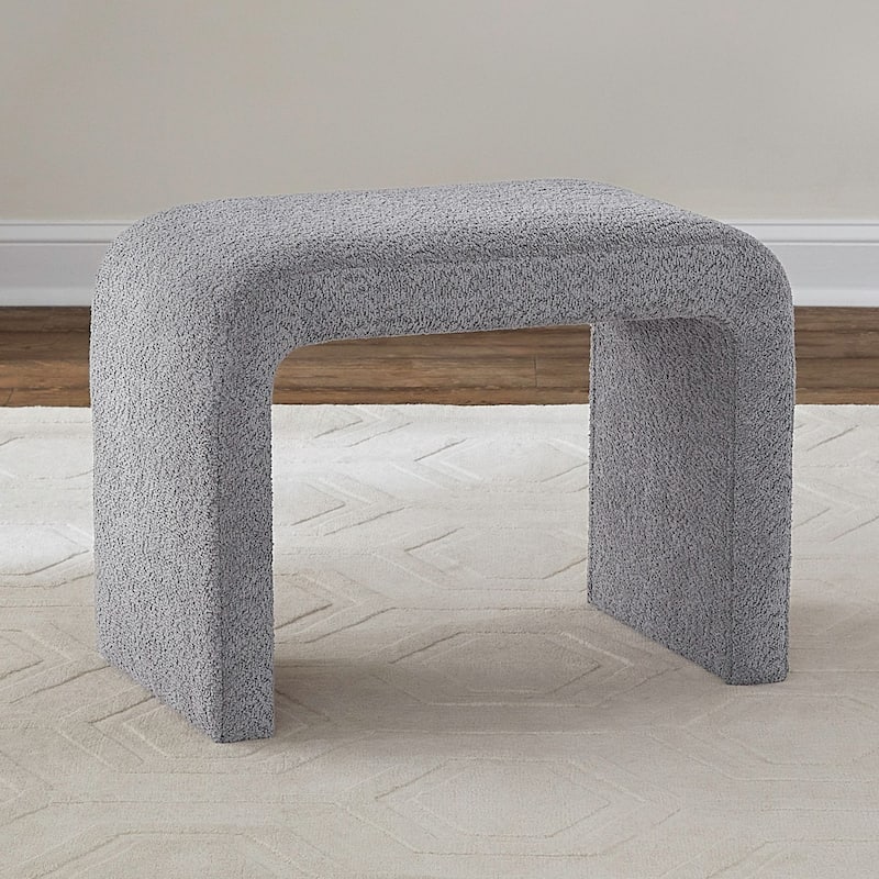 Liberty Furniture Cascade Falls Upholstered Accent Stool - Width 26" x Depth 16" x Height 18" - Width 26" x Depth 16" x Height 18"