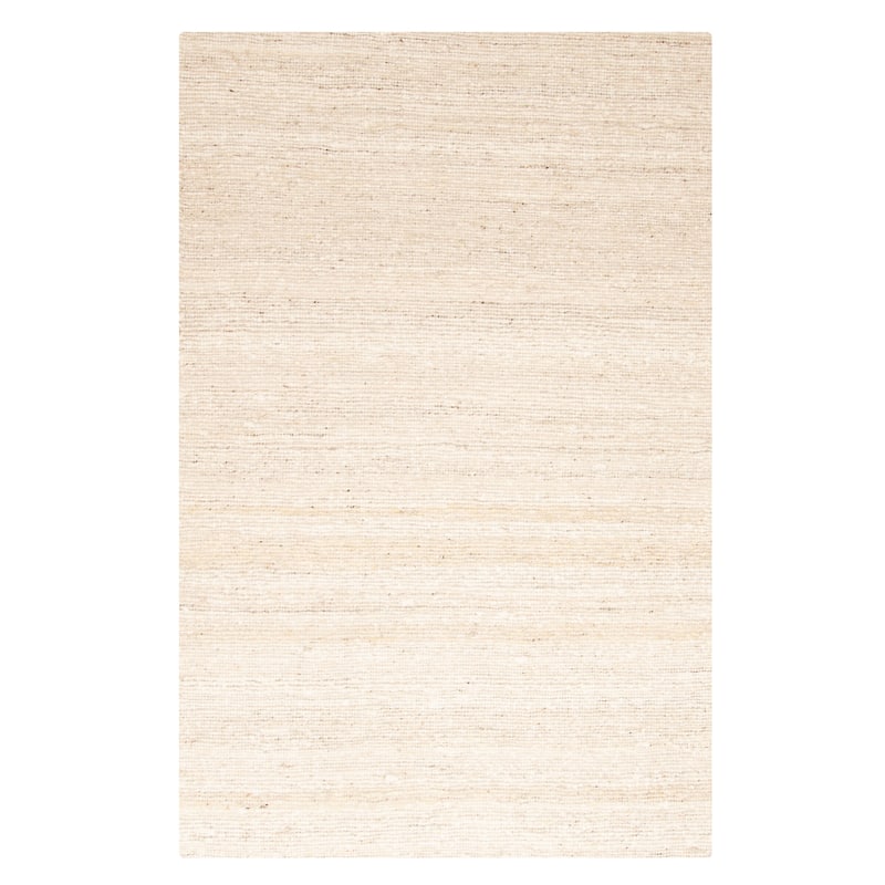 ECARPETGALLERY Braid weave Sienna Cream Wool Rug - 5'0 x 7'10