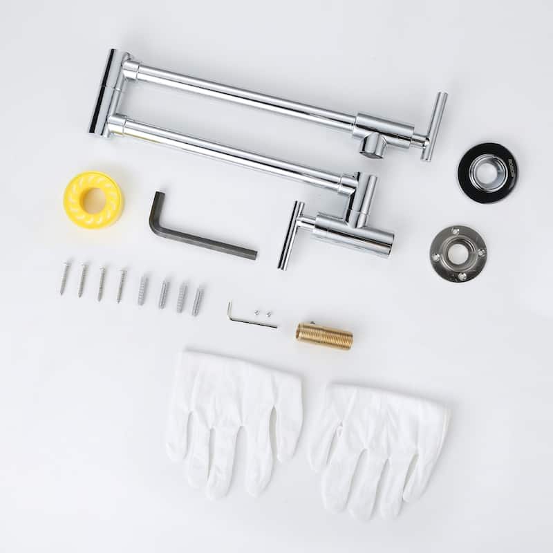 WOWOW Folding Wall Mount Faucets Stretchable