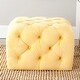 preview thumbnail 1 of 2, Safavieh Kenan Sunflower Yellow Ottoman