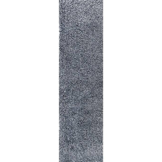 JONATHAN Y Modern Shag Plush Area Rug - 2 X 8 - Denim Blue