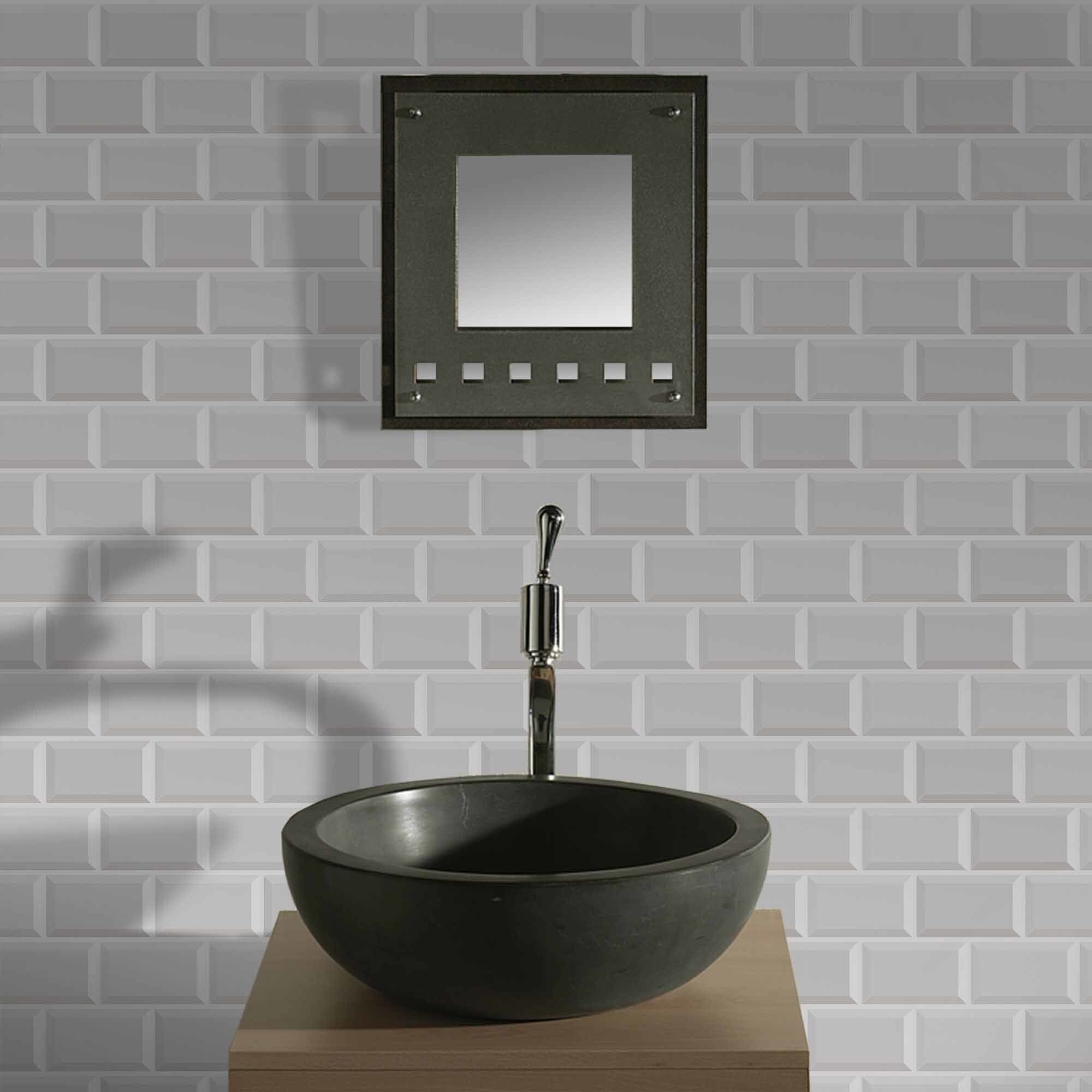 Shop Graham And Brown 103921 Metro 3d Subway Tile Non Pasted Paper White Overstock 27080093