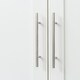preview thumbnail 16 of 15, High Family Wardrobe with 2 Doors(Natural and White without Drawers)