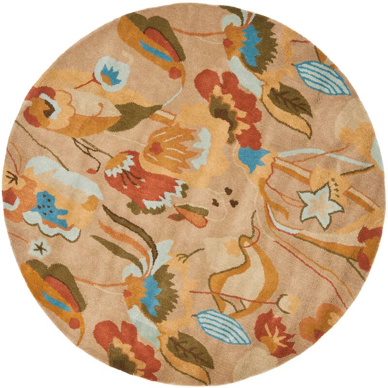 SAFAVIEH Handmade Soho Breanne Floral N.Z. Wool Rug