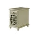 preview thumbnail 40 of 63, Elegant Chairside Table with Power by Martin Svensson Home