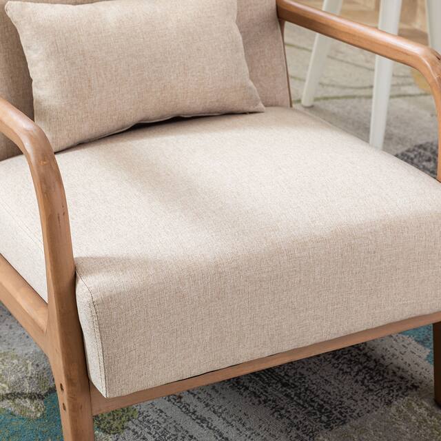 Aston Modern Solid wood Accent Chair