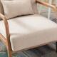 Aston Modern Solid wood Accent Chair