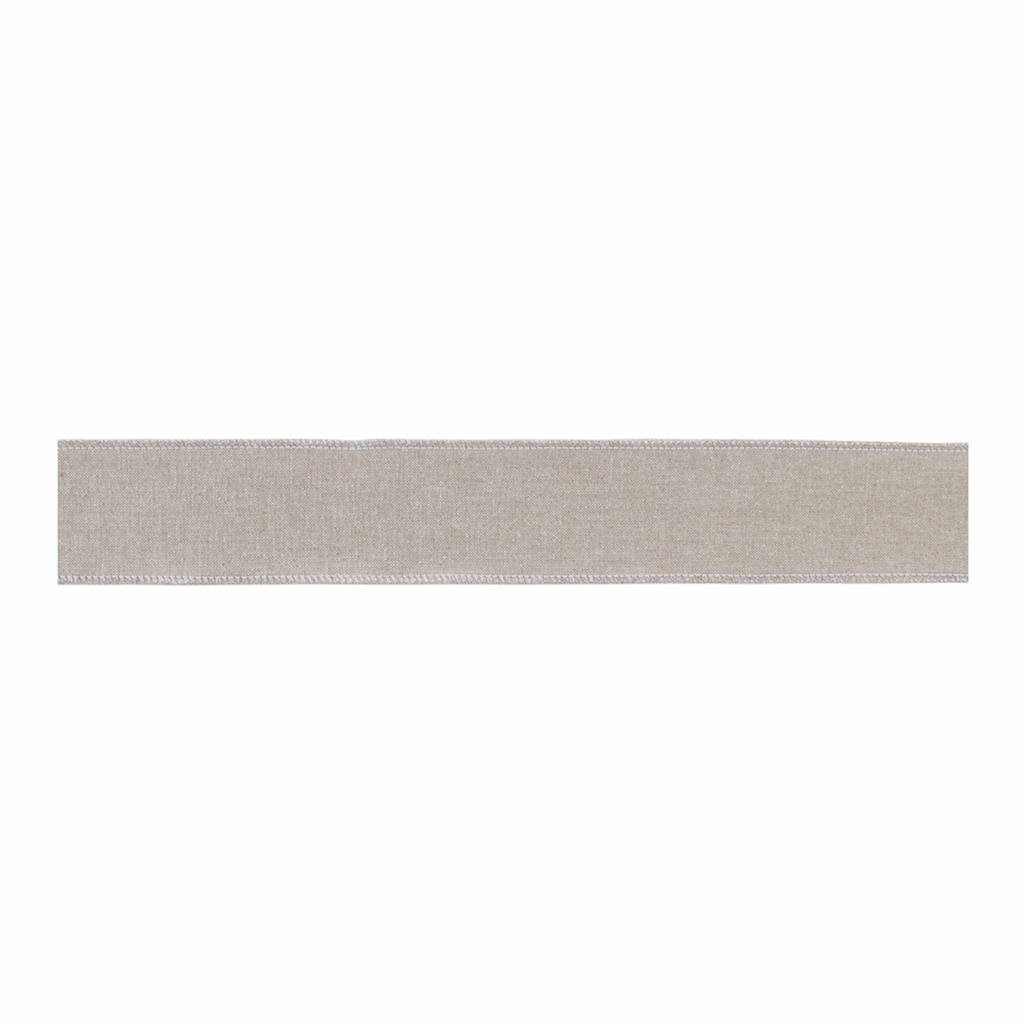 Beige Shimmer Wired Ribbon (Set of 2)