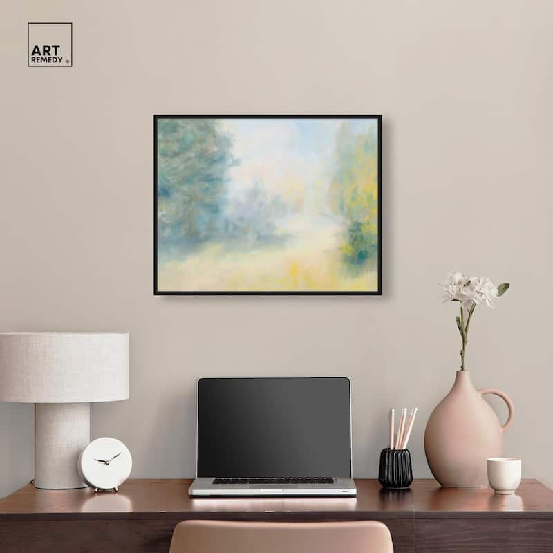 Faded Horizon I Canvas by Art Remedy
