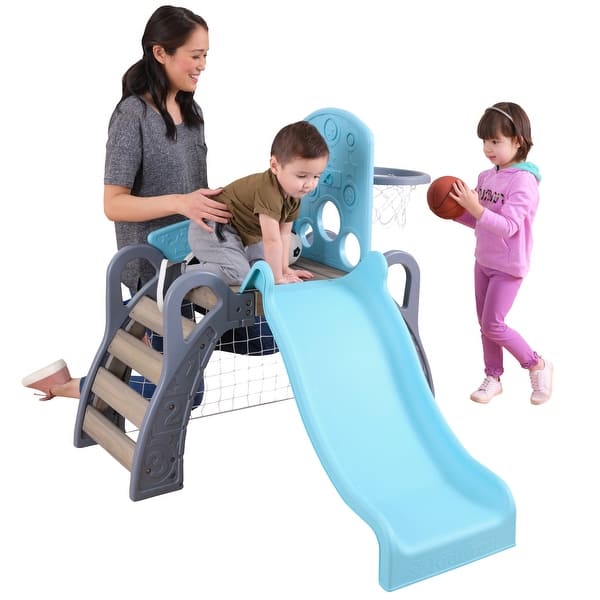 slide 2 of 5, 5-in-1 Toddler Sports Climber