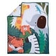 preview thumbnail 3 of 9, Bedtime Originals Lollipop Jungle 3-Piece Baby Nursery Crib Bedding Set