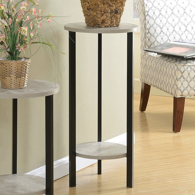 Convenience Concepts Graystone 31 inch 2 Tier Plant Stand