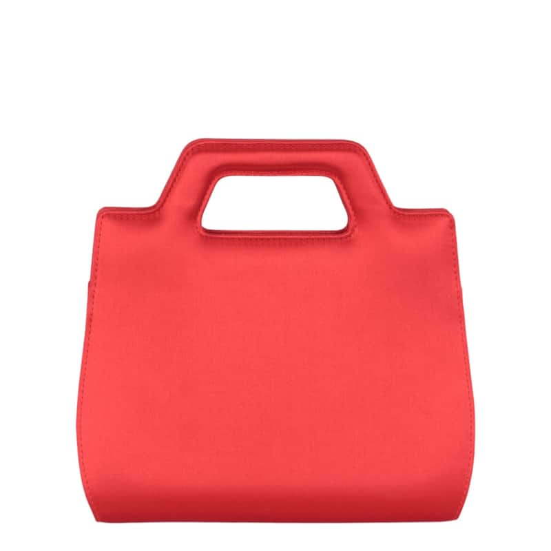 Ferragamo Mini Wanda Satin Top-Handle Bag