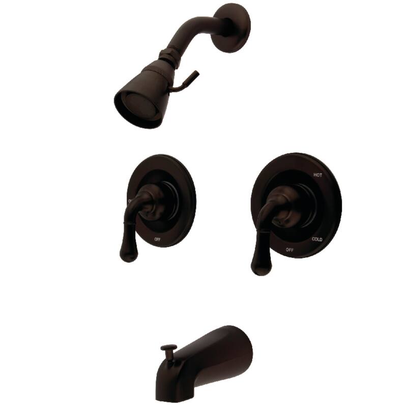 Magellan Two-Handle Pressure Balanced Tub and Shower Faucet - Oil Rubbed Bronze