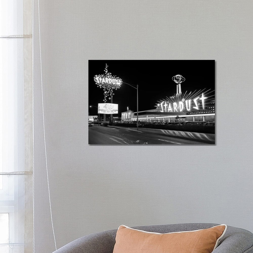 iCanvas "1960s Night Scene Of The Stardust Casino Las Vegas Nevada USA" by Vintage Images Canvas Print