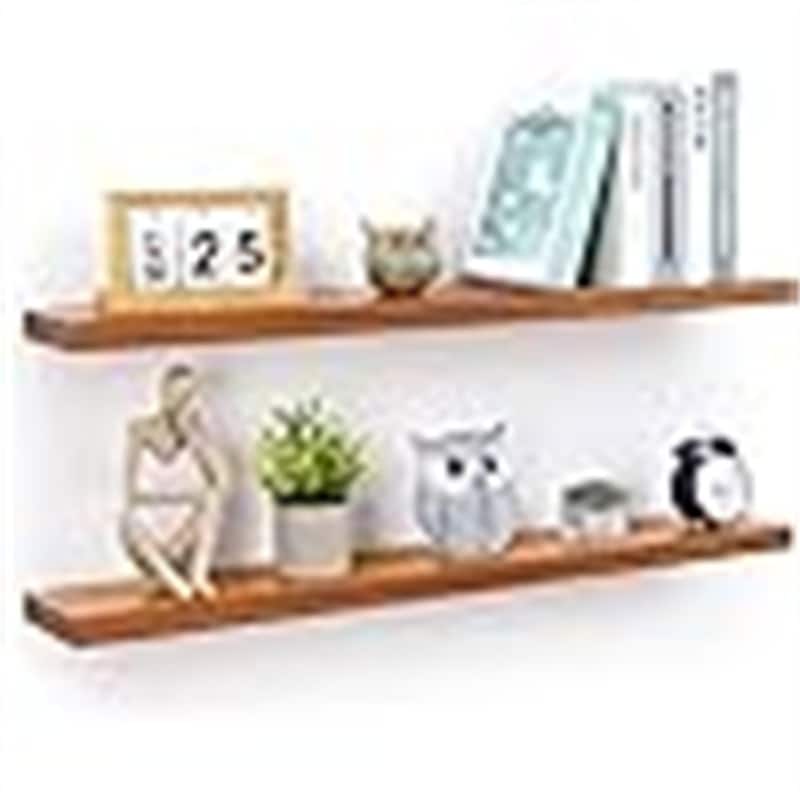 Floating Shelves for Wall - 6"D x 36"W x 1.2"H - 6"D x 36"W x 1.2"H - Rustic