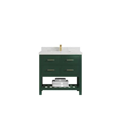 Willow Collections 36 in. W x 22 in. D Parker Single Sink Bathroom Vanity with Countertop