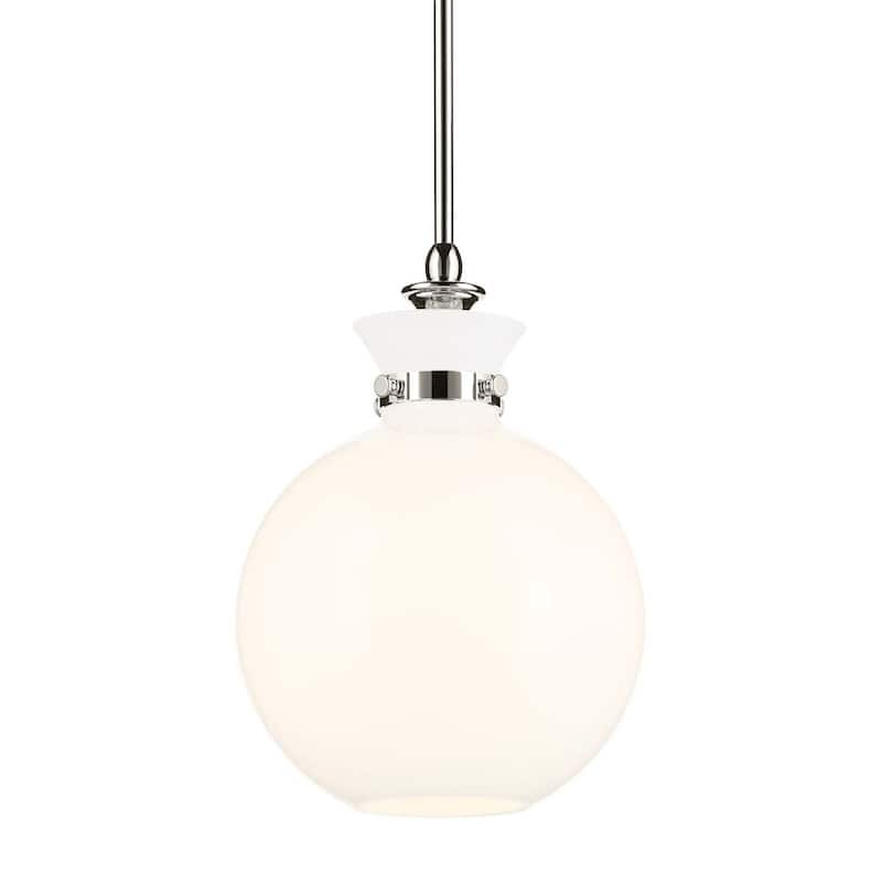 Kichler 52778 Laria 11" Wide Pendant - Polished Nickel