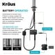 preview thumbnail 43 of 149, Kraus 2-Function 1-Handle 1-Hole Pulldown Sprayer Brass Kitchen Faucet