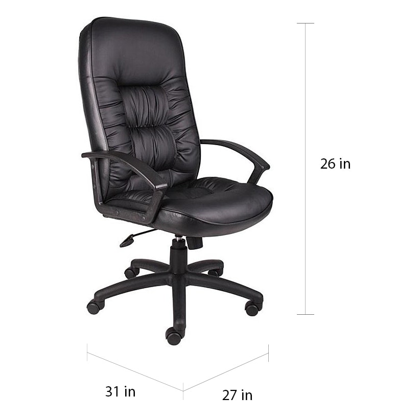 Boss leatherplus top executive chair