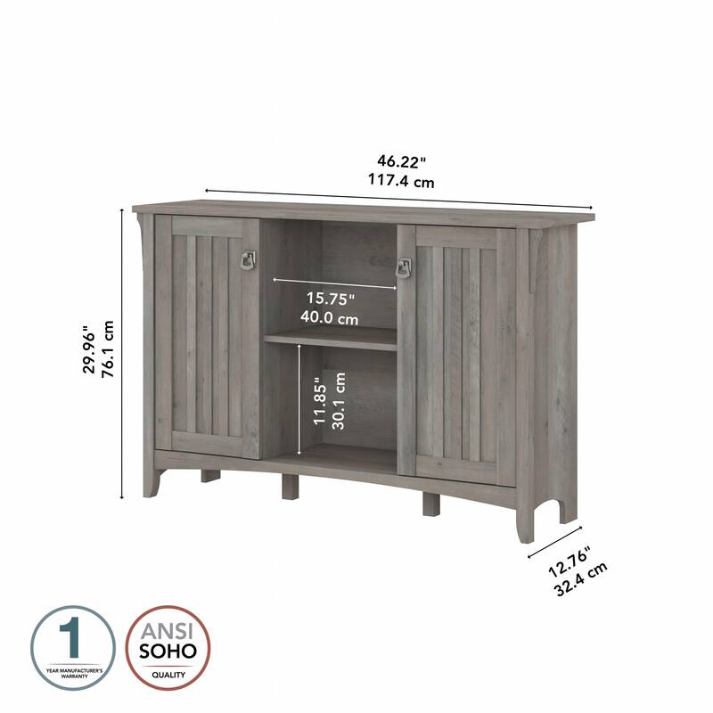 Salinas Accent Storage Cabinet with Doors by Bush Furniture