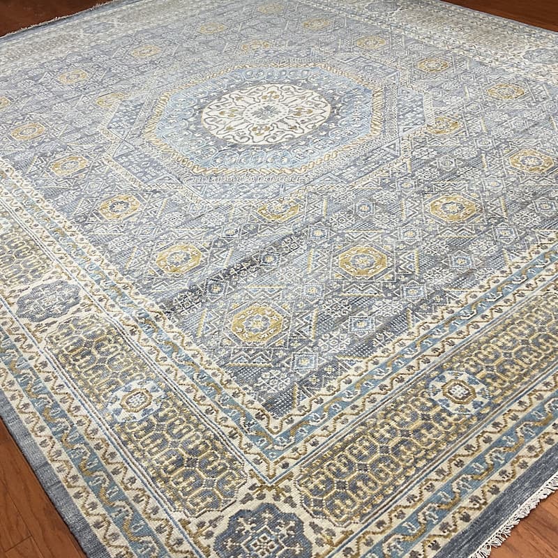 HERAT ORIENTAL Handmade Mamluk Wool Rug - 12'2" x 15'