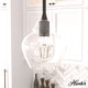 preview thumbnail 1 of 9, Hunter Dunshire Ginger Jar Pendant - Kitchen Island, Dining Room, Entry - Transitional, Modern Farmhouse 7-inch - Noble Bronze-Clear Glass