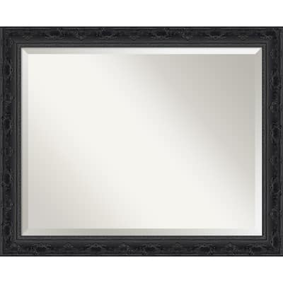 Filigree Beveled Framed Bathroom Vanity Wall Mirror