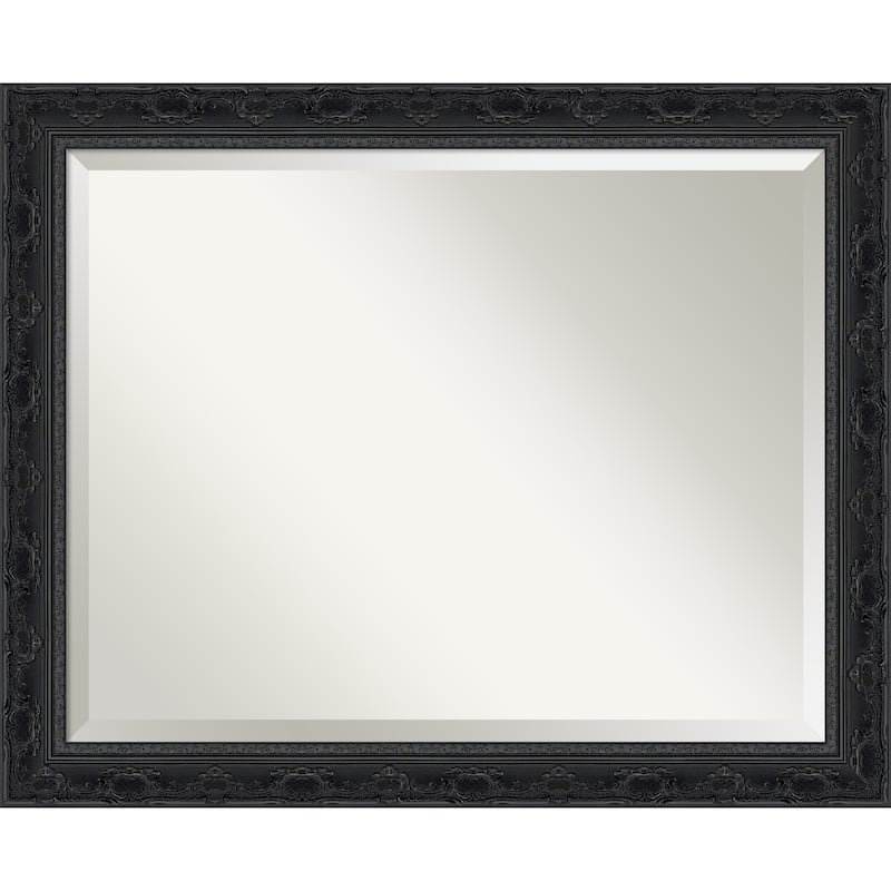 Filigree Beveled Framed Wall Mirror