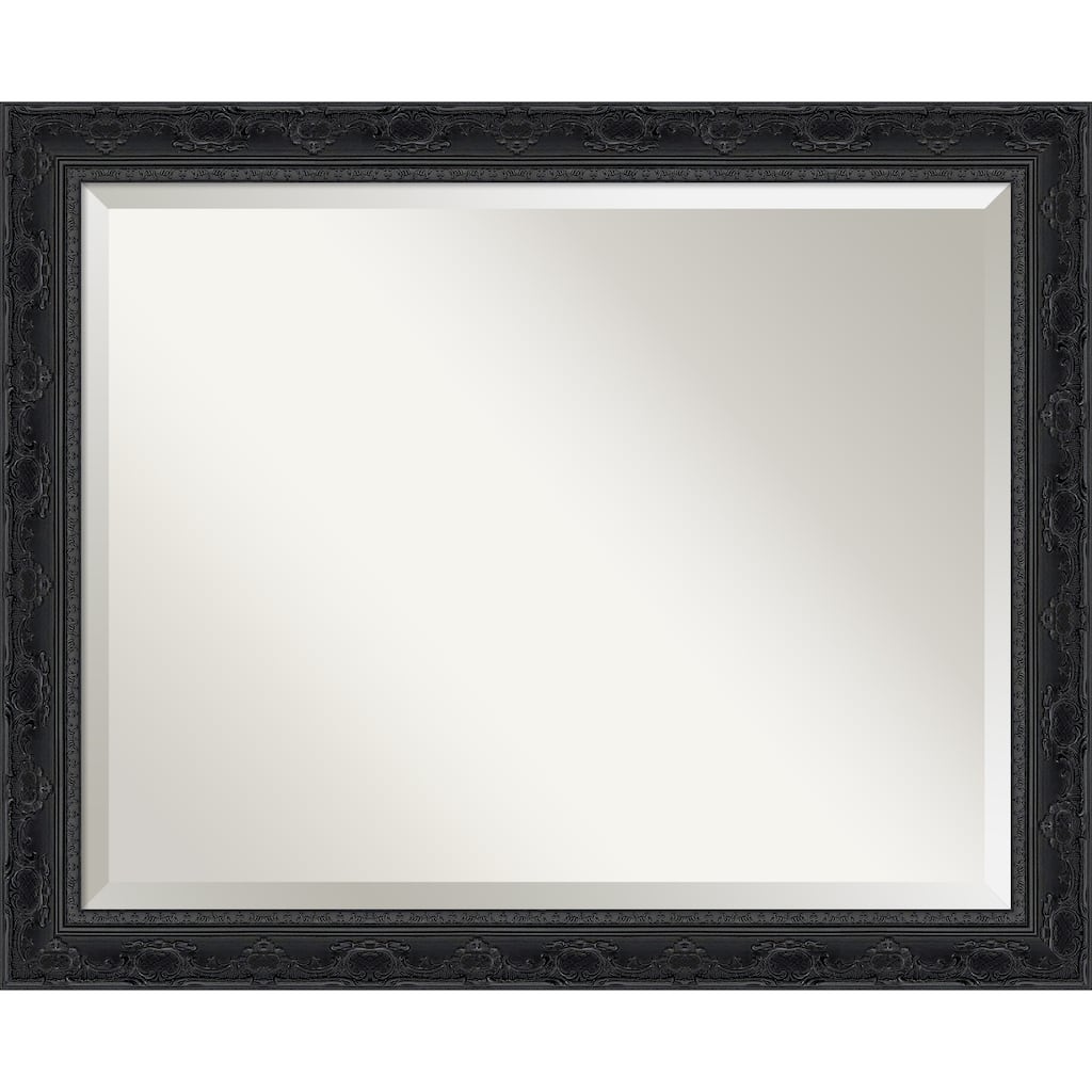 Filigree Beveled Framed Wall Mirror