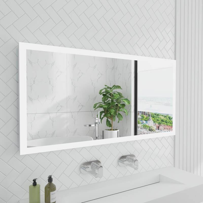 Sabrina Modern LED Bathroom Vanity Mirror