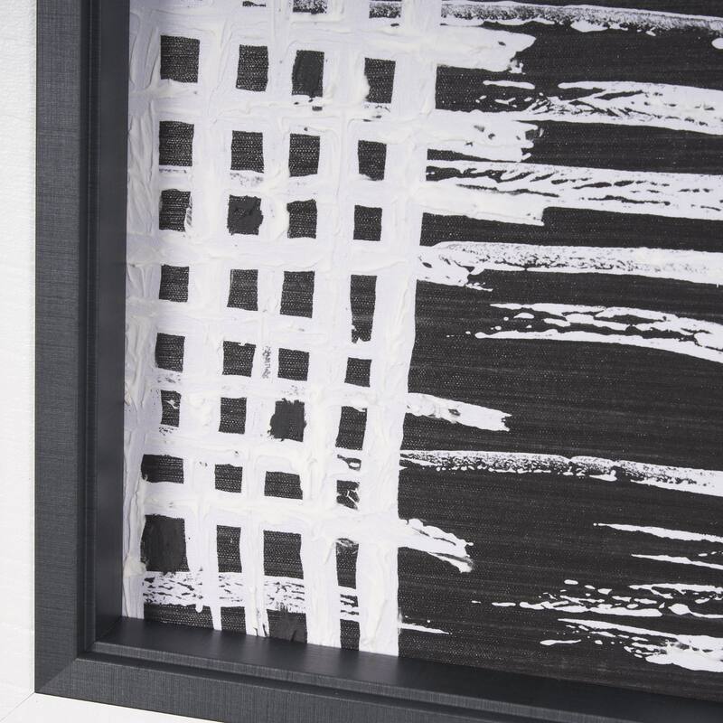 Woven Lines II Framed Art Print