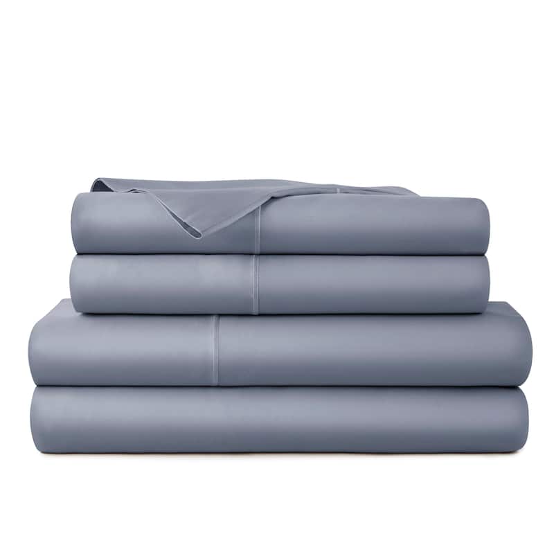Organic Cotton Sateen Bed Sheets - 300 Thread Count