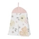 preview thumbnail 5 of 4, Yellow and Pink Watercolor Floral Girl 4pc Nursery Crib Bedding Set - Blush Peach Grey White Shabby Chic Rose Flower Farmhouse