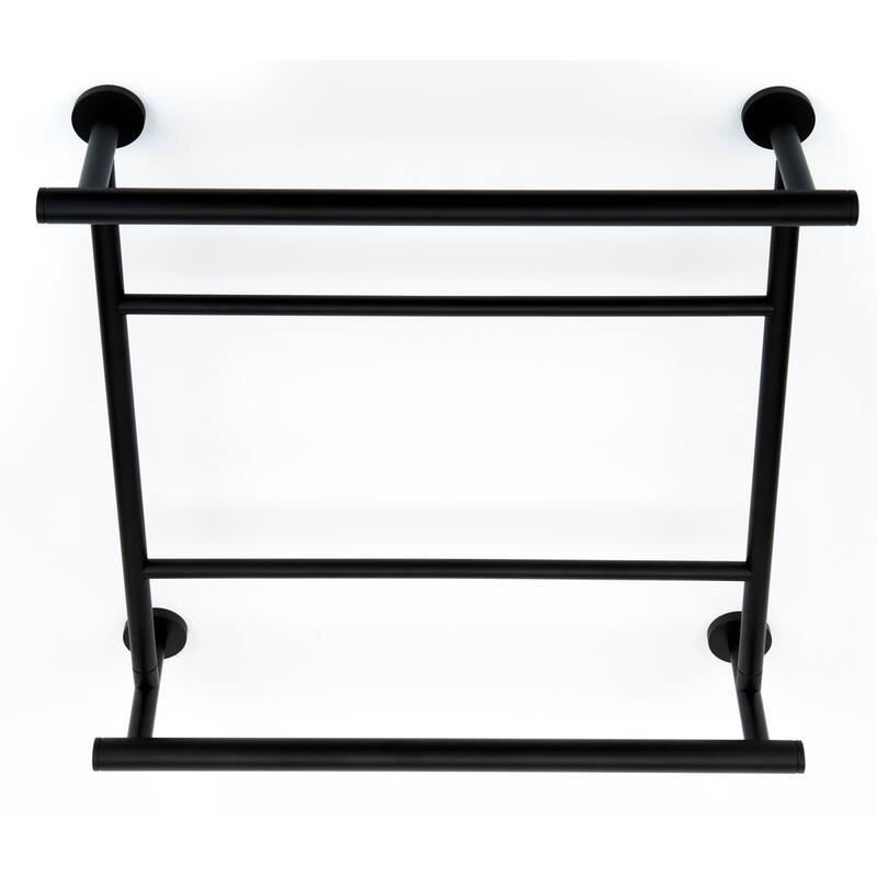 Alno Contemporary I 18 Inch Wide Towel Rack with Bottom Towel Bar